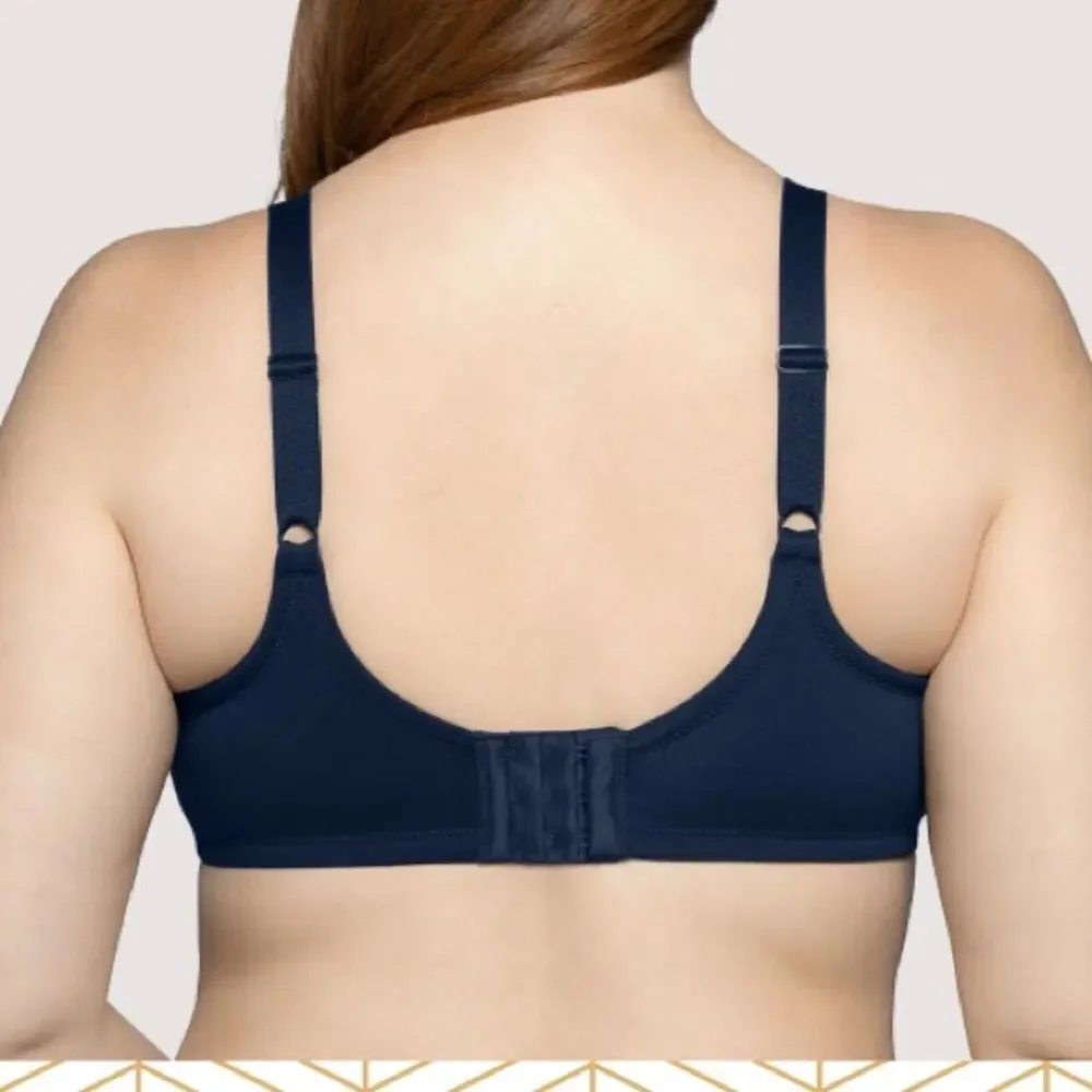 Vanity Fair Black Full Coverage Underwire 75346 Bra 38C NEW